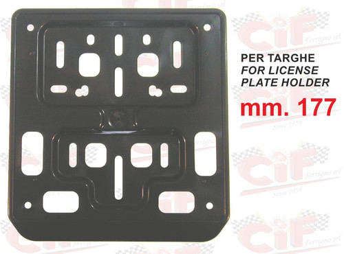 Porta targa moto - targa, universale