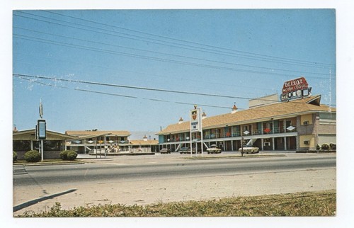 Cartolina deluxe motor lodge - motor,