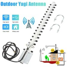 Antenna WiFi Yagi 2.4G 25dBi segnale direzionale esterno per router schede wireless
