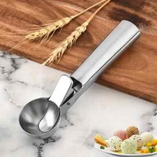 PALETTA DOSATORE IN ACCIAIO INOX PALLINE GELATO PORZIONATORE CUCCHIAIO GELATAIO