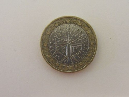 Moneta euro albero della - euro,