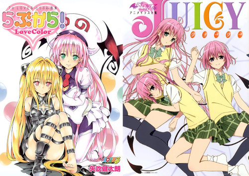 Love darkness art book - love-ru,
