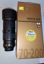 Nikon Nikkor 70 200 F/4G ED VR