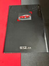 Brochure Ferarri TR512 libro
