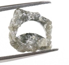 Diamante luna grezza taglio