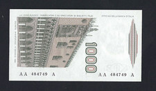 REPUBBLICA ITALIANA  1000 LIRE