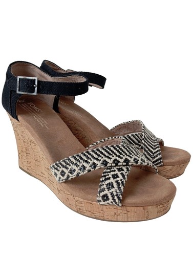 Toms sandalo con plateau - con,
