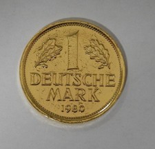 MONEDA 1 MARCO ALEMAN 1980 -