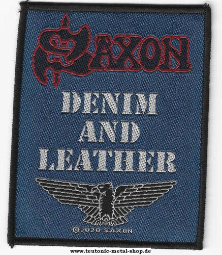 Saxon denim leather - -,