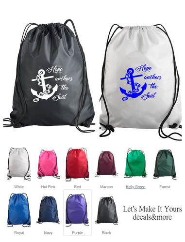 Zaino tote hope anchors - hope, the