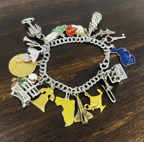 Bracciale charm vintage - bracciale, stile