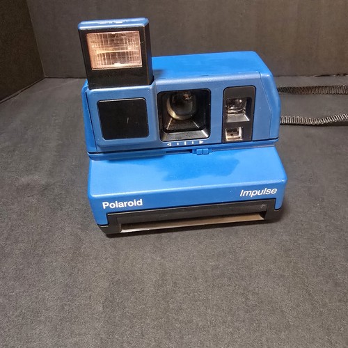 Vintage blue polaroid impulse - polaroid,