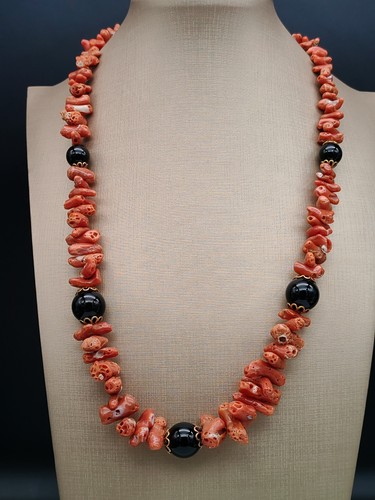 Collana donna corallo rosso - , di