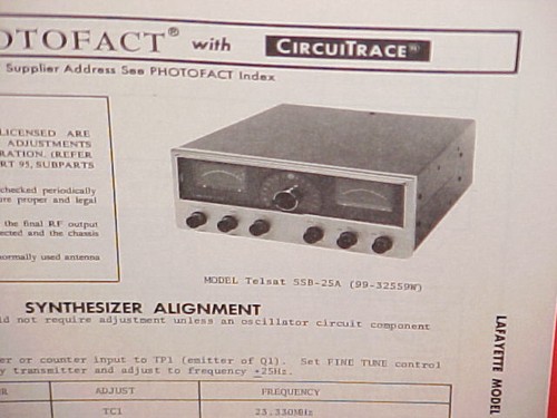 1974 lafayette radio - lafayette, cb