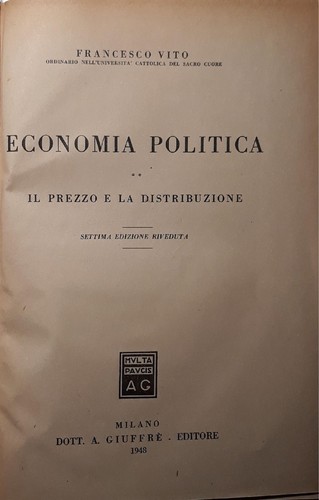 Economia politica il prezzo - il,