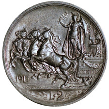 Italia 2 Lire 1917 Vittorio