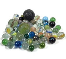 Collezione Di Biglie In Vetro