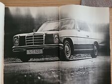 BROCHURE DEPLIANT MERCEDES 250 C 280 C 280 CE ITALIANO 1972 RIPRODUZIONE Epoca