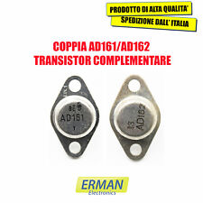 COPPIA TRANSISTOR AD161/AD162 AMPLIFICATORE