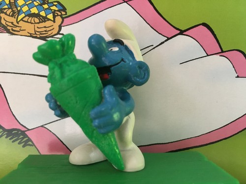 Schultüte grün schlümpfe - schultÜte,