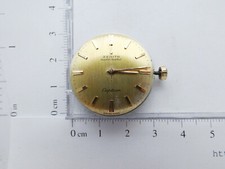 X448 - Movimento Zenith Captain 2522 P Running working sold for parts repair