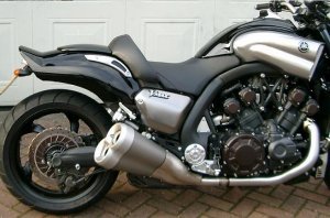 Yamaha max 1700 pillion - v-max,