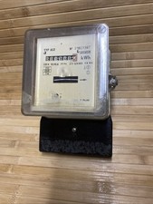 Contatore Meccanico Monofase Vintage Enel Pafal Made in Poland 220 v 10/40A