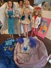 Barbie Whitney Skipper & Ken 1986 Jewel Secrets con moda e accessori USATA