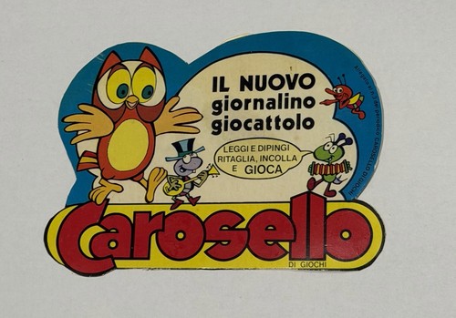 Adesivo vintage carosello - adesivo, di