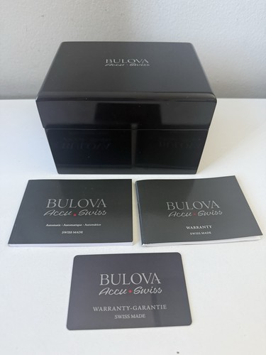 Bulova accu swiss scatola - swiss,