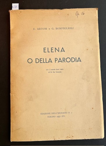 Artom bonfiglioli elena o - artom,