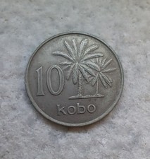 Africa Naira NIGERIA - 1989 - 10 kobo Spl XF