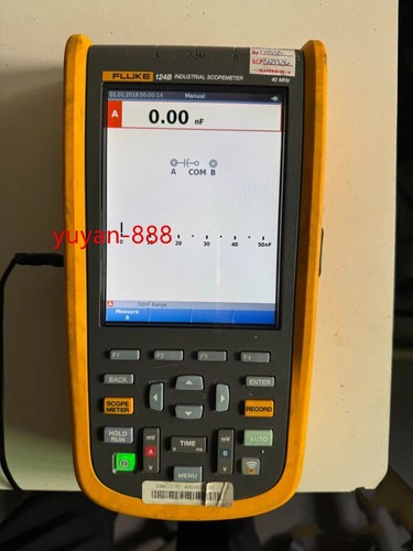 1pc test buono fluke 124b - buono,