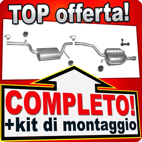 Scarico completo per passat - per, vw
