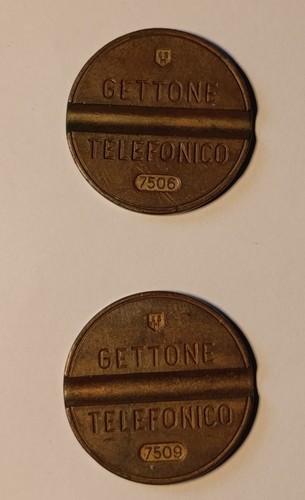 Gettone telefonico 7506 7509 - gettone,