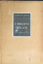 UMBERTO MILANI PICA  AGNOLDOMENICO EDIZIONI DEL MILIONE 1945  RILEGATO