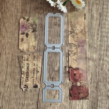 Biglietto strisce film stencil