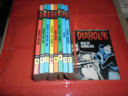 Diabolik rare complete - diabolik,