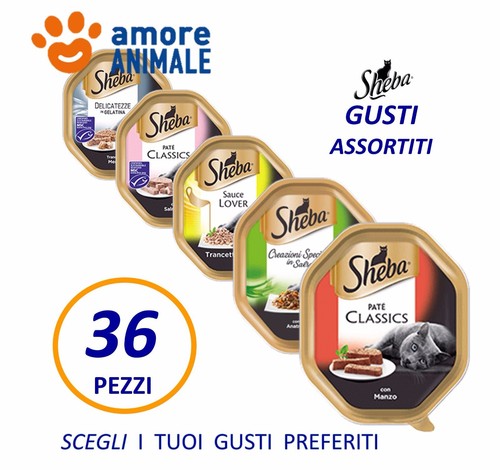 Sheba vaschette assortite - sheba, 36