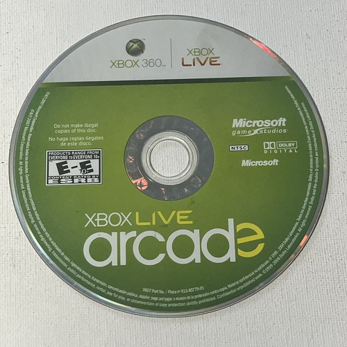 Live arcade disc - live, arcade￼(xbox