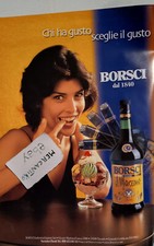 BORSCI ELISIR LIQUORE 2000 RARA PUBBLICITÀ ADVERTISING WERBUNG CLIPPING