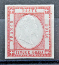 Italia ASI 1861 Province Napoletane nuovo MNH** 5 Grana Sassone 21A (C.ST)