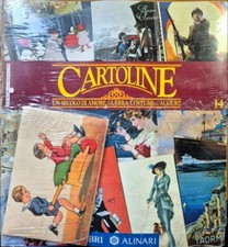 VER) CARTOLINE FASCICOLO N 14 FABBRI ALINARI AMORE GUERRA COSTUMI AUGRI BAMBINI