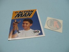 CATALOGO ACTION MAN (GIG) ANNI '90 OTTIMO + ADESIVO