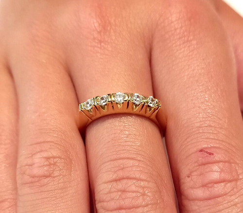 Anello riviere oro giallo - oro,