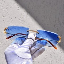 Occhiali da sole Cartier senza