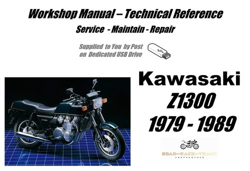 Kawasaki z1300 1300 manuale - kawasaki,