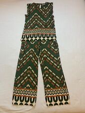 Completo da donna, Bella e Viziosa, pantaloni e Maglia, colore verde tg. S