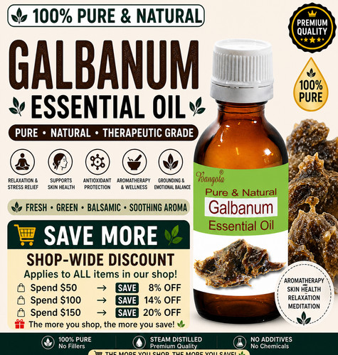 Galbanum olio essenziale - olio,