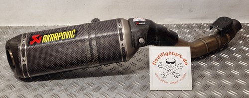 Silenziatore scarico akrapovic - silenziatore,